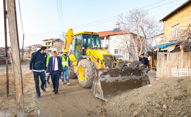 Topsöğüt’ün Kanalizasyon Hatları Yenileniyor