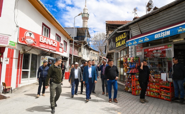 Semt Konağı Çalışmalarını İnceledi