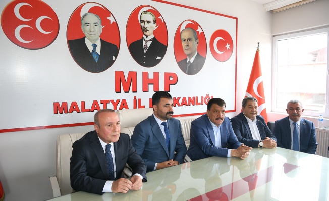 Başkan Gürkan’dan MHP’ye Ziyaret