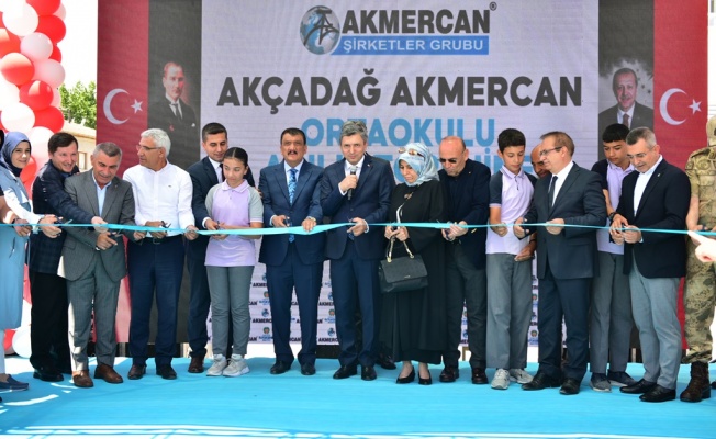 Akmercan Ortaokulu Törenle Açıldı...