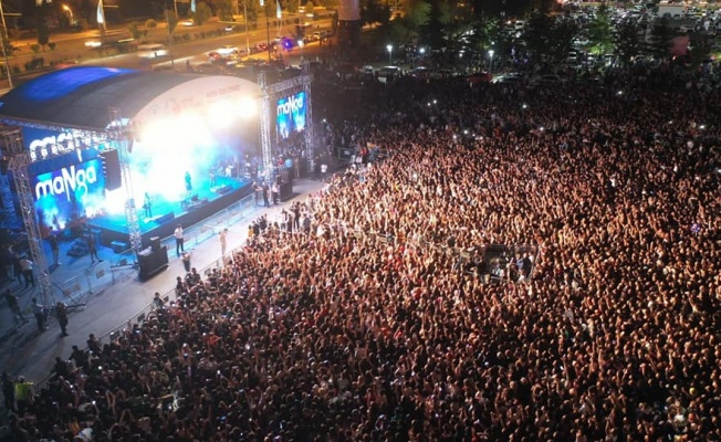 Yeşilyurt Kiraz Festivali Manga Konseriyle Sona Erdi