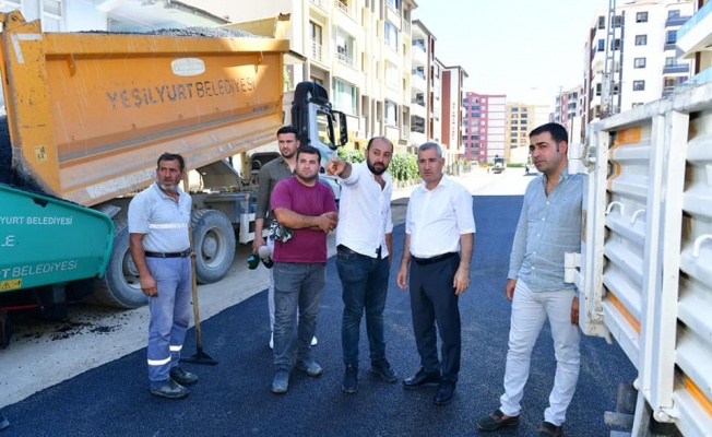Başkan Çınar, Bostanbaşı Mahallesindeki Yatırımları İnceledi
