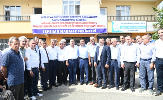 Başkan Gürkan Pütürge İlçesine Bağlı Gertan, Pazarcık ve Tepehan Mahallelerini Ziyaret Etti