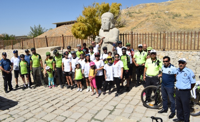 Melita'dan Malatya'ya Günleri Kapsamında Arslantepe’ye Bisiklet Turu
