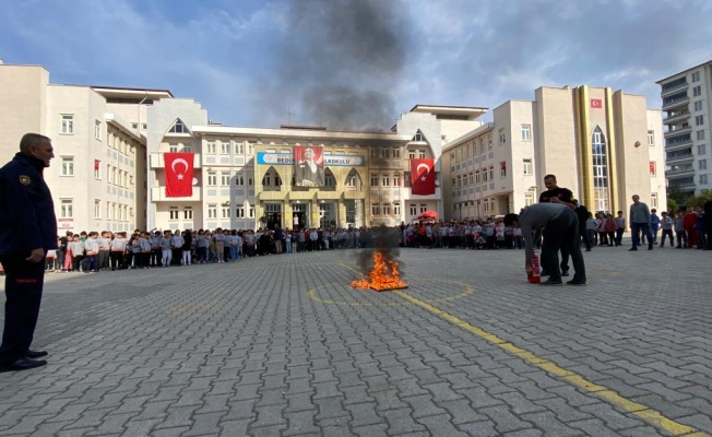 İtfaiye Ekipleri Eğitimlerini Sürdürüyor