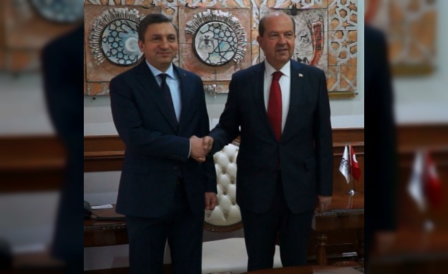 KKTC Cumhurbaşkanı Ersin Tatar Malatya Valisi Hulusi Şahin’i ziyaret etti