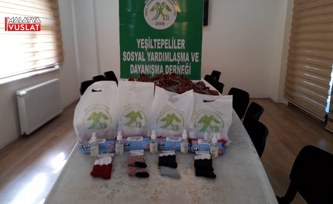 Yeşiltepeliler Derneğinden Sıcak ve Temiz Hediye