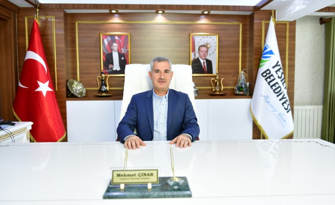 Yeşilyurt Belediye Başkanı Çınar’dan Yeni Yıl Kutlama Mesajı