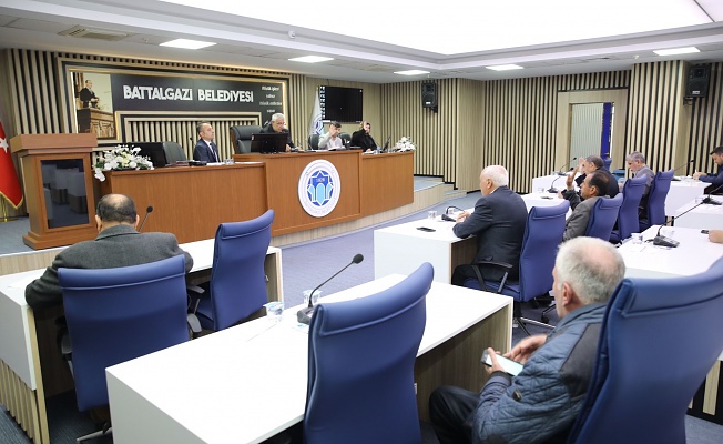 Battalgazi Belediyesi Mart Ayı Meclis Toplantısı Yapıldı