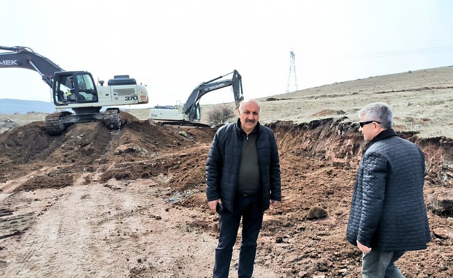 TOKİ Doğanşehir'de İlk Kazmayı Vurdu