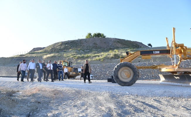 Başkan Gürkan Kuzey Kuşak Yolunu İnceledi