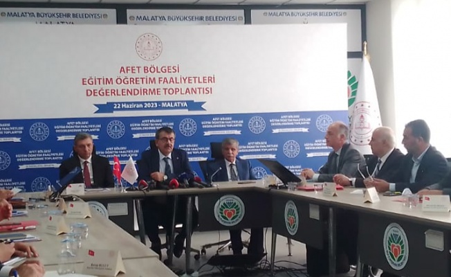 Milli Eğitim Bakanı Tekinden  Malatya'ya Müjde!