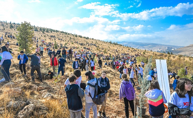 2000'e Yakın Fidan Toprakla Buluştu