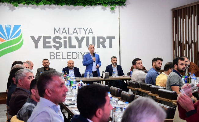 Çınar, Ak Parti Yeşilyurt İlçe Yönetimine Anlattı