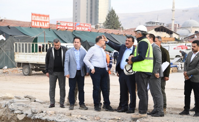Malatya Çarşısı’na Yapılacak Konut Projesinin Yerleri Belirlendi