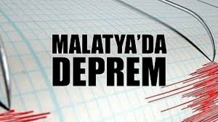 Malatya'da Deprem Hissedildi