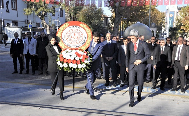 Malatya’da ‘24 Kasım Öğretmenler Günü Kutlandı