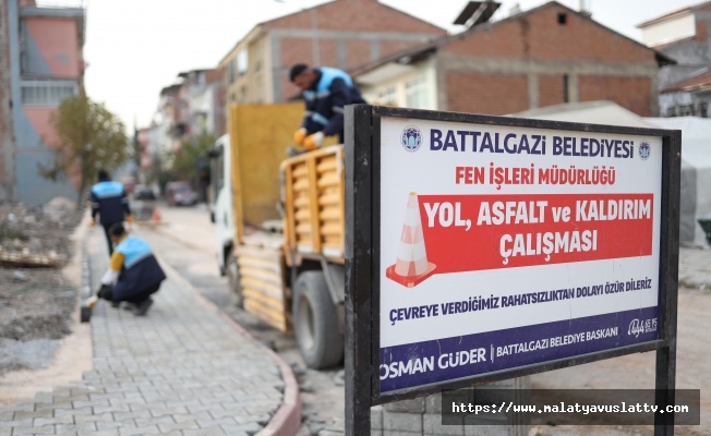 Battalgazi’de Depremin İzleri Siliniyor