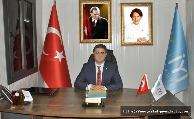 İYİ Parti Malatya İl Başkanı Serdar Yıldız'dan İddialara Cevap