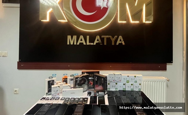 Malatya'da Kaçakçılara Yönelik Operasyon