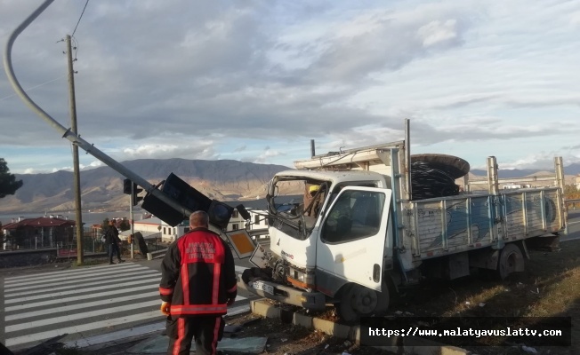 Malatya’da Kaza 1 Kişi Yaralı