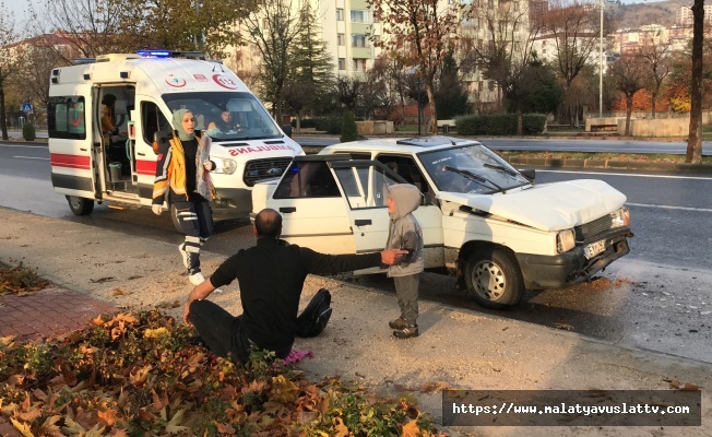 Merkez Malatya Caddesinde Kaza