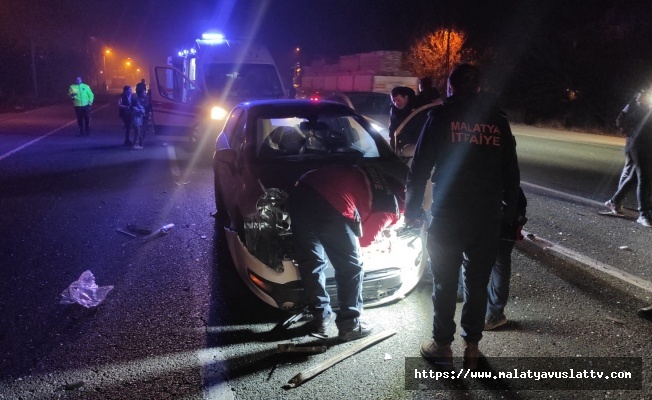 Malatya'da 2 Kaza! 1 Ölü, 6 Yaralı