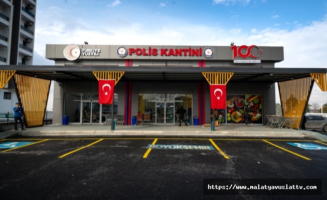 Polis Kantini Tamamlandı