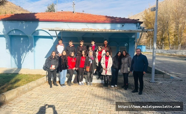 Tecde Anadolu Lisesi Öğrencilerinden MASKİ'ye Ziyaret
