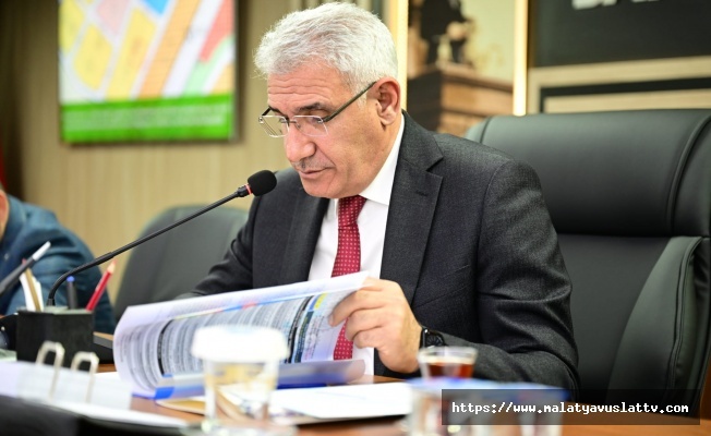 Battalgazi Belediyesi Yılın İlk Meclis Toplantısını Gerçekleştirdi