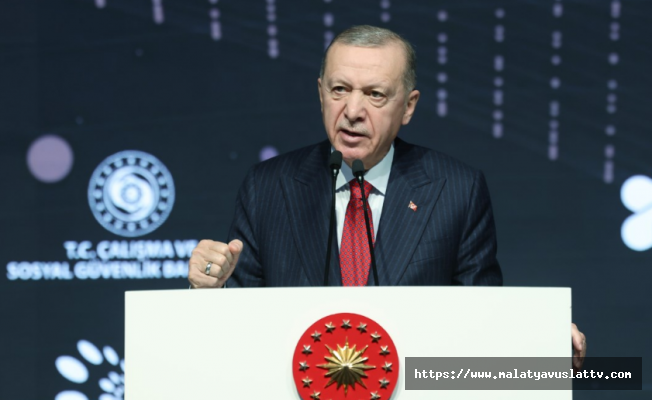 Cumhurbaşkanı Erdoğan'da Yeni Asgari Ücret Açıklaması