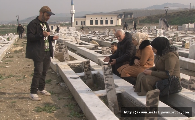 Depremzedeler Yeni Yılda Aile Ziyaretindeydi