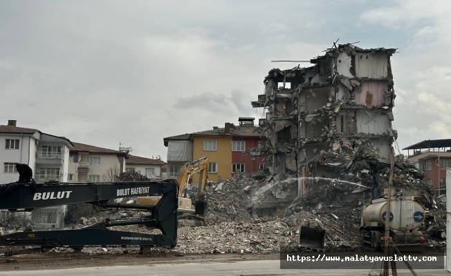 Malatya'da Yıkımlar %85’e Ulaştı Malatya'da Yıkımlar %85’e Ulaştı
