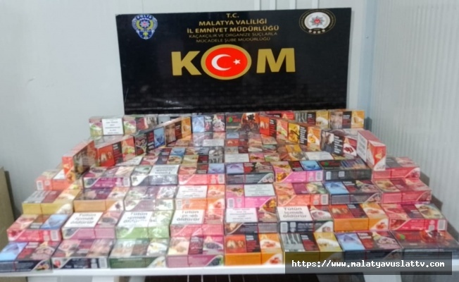 Malatya’da Kaçak 30 Kilo Tütün Ele Geçirildi
