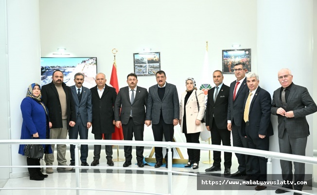 Selahattin Gürkan’a  Büyük Birlik Partisi İl Başkanı ve Yönetiminden Ziyaret