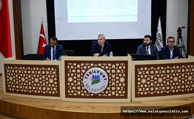 Yeşilyurt Belediye Meclisi Yeni Yılın İlk Toplantısını Yaptı