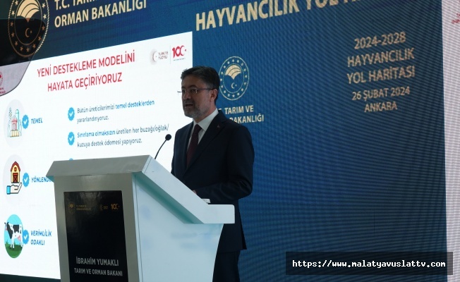 Bakan Yumaklı, Türkiye’nin 2024-2028 Hayvancılık Yol Haritasını Paylaştı