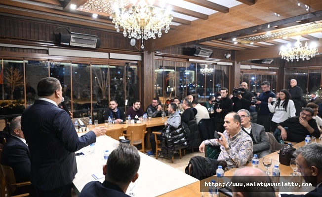 Balıkesir Büyükşehir Belediye Başkanı Yücel Yılmaz’dan Malatya’ya Ziyaret