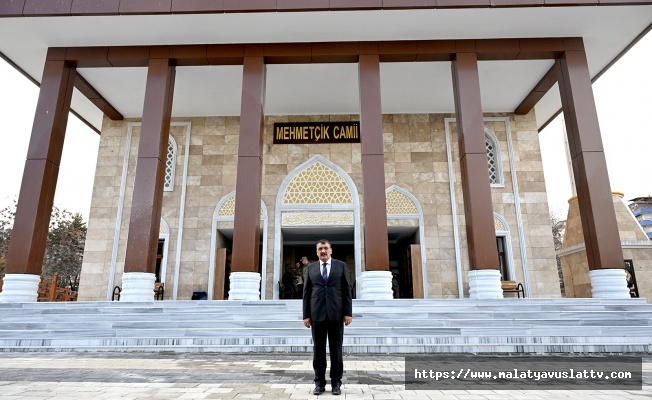 Mehmetçik Camii Malatya’ya Kazandırıldı