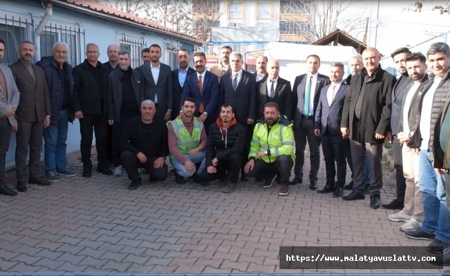 Yıldırım'dan Demiryol-İş Sendikası Başkanı Hikmet Kazgan ve Yönetimini Ziyaret