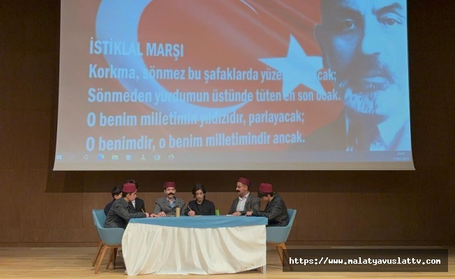 Arapgir’de İstiklal Marşının Kabulü ve Mehmet Akif Ersoy Programı