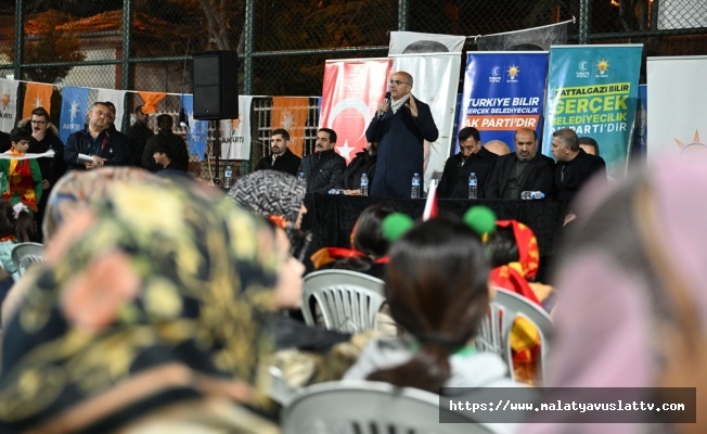 Başharık Mahallesi’nde Miting Gibi Mahalle Toplantısı