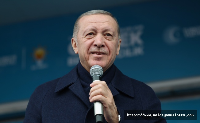 Cumhurbaşkanı Erdoğan Malatya'da
