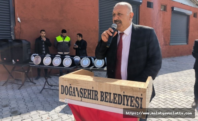 Doğanşehir Belediyesi'nde Eserlerin Toplu Açılışı Gerçekleşti
