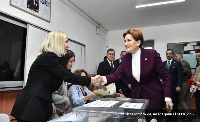 İyi Parti Lideri Akşener, Oyunu Ankara’da Kullandı