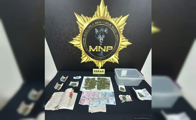 Malatya’da Uyuşturucu Operasyonu: 3 Tutuklama