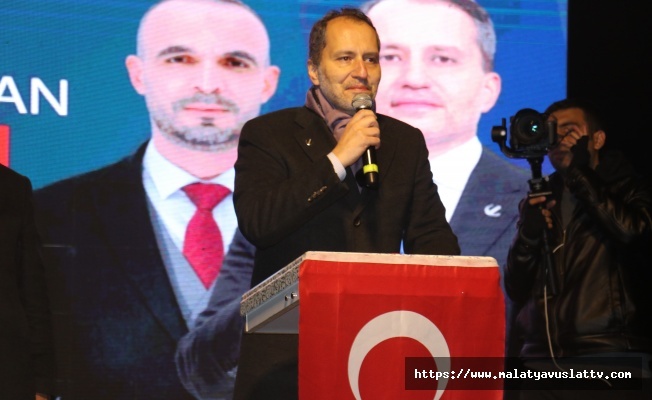 Yeniden Refah Partisi Lideri Fatih Erbakan: Türkiye'nin En Hızlı Büyüyen Siyasi Partisiyiz Yeniden Refah Partisi Lideri Fatih Erbakan: Türkiye'nin En Hızlı Büyüyen Siyasi Partisiyiz