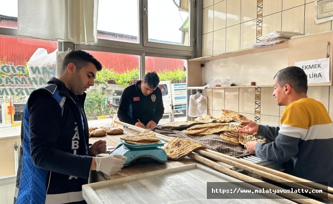 Arapgir Belediyesi Hijyen ve Gramaj Denetimi Yaptı