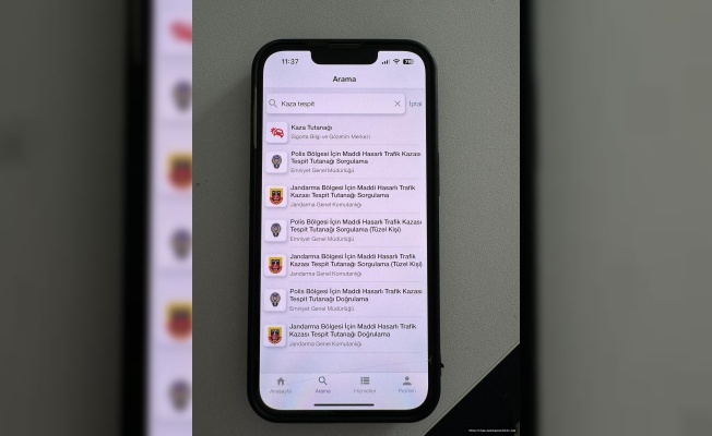 Kaza Tespit Tutanağı Artık e-Devlet’te