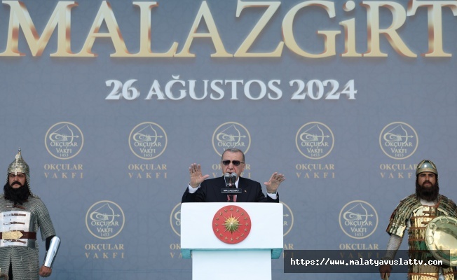cumhurbaskani erdogan malazgirt turklerle birlikte tum muslumanlarin zaferidir h7739 7c1e0